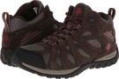 Mud/Red Orchid Columbia Redmond Mid Waterproof for Women (Size 9.5)