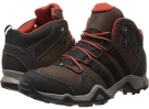 Espresso/Black/Titan Grey adidas Outdoor Brushwood Mid Leather for Men (Size 11.5)