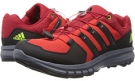 Dark Orange/Black/Semi Solar Slime adidas Outdoor Duramo Cross X for Men (Size 7.5)