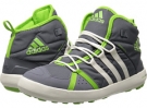 Lead/Chalk/Semi Solar Green adidas Outdoor Padded Primaloft Boot for Men (Size 8)