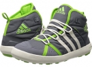 Lead/Chalk/Semi Solar Green adidas Outdoor Padded Primaloft Boot for Men (Size 8.5)