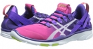 Hot Pink/White/Grape ASICS GEL-Fit Sana for Women (Size 5)