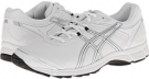 White/Silver ASICS GEL-Quickwalk 2 SL for Men (Size 7.5)