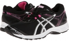 Black/White/Pink ASICS GEL-Quickwalk 2 for Women (Size 6.5)