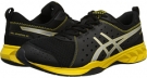 Black/Silver/Yellow ASICS GEL-Engage 3C for Men (Size 10.5)