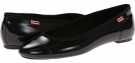 Black Gloss Hunter Original Ballet Flat for Women (Size 9)