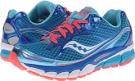 Blue/Vizi Coral Saucony Ride 7 for Women (Size 11.5)