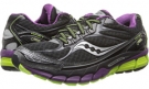 Black/Purple/Citron Saucony Ride 7 GTX for Women (Size 7.5)