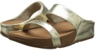 Pale Gold FitFlop Lulu Slide Lustra for Women (Size 7)