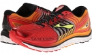 High Risk Red/Flam Ornge/Black/Lime Brooks Glycerin 12 for Men (Size 11.5)