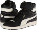 Black/Marshmallow PUMA Sky Point Mid L for Women (Size 8.5)