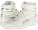 Marshmallow/Puma Silver PUMA Sky Point Mid L for Women (Size 6)