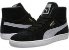 Black PUMA Suede Classic Mid Basic SP for Women (Size 7.5)