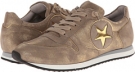 Taupe Gold in Nubuk Polvere Kennel & Schmenger Low Top Lace Up Sneaker w/ Star for Women (Size 11)