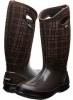 Chocolate Multi Bogs Classic Winter Plaid Tall for Women (Size 12)