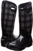 Black Multi Bogs Classic Winter Plaid Tall for Women (Size 8)