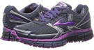 Vintage Indigo/Midnight/Purple Cctus Flower Brooks Adrenaline ASR 11 GTX for Women (Size 10.5)