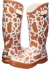 White Multi Bogs Rainboot Animal Prints: Cow for Women (Size 8)