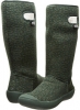 Dark Green Bogs Summit Knit for Women (Size 6)