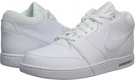 White/White Nike Air Stepback for Men (Size 7.5)