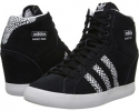 Black/Core White/Black adidas Originals Basket Profi Up W for Women (Size 9.5)
