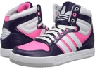 Purple/Solar Pink/Core White adidas Originals Court Attitude W for Women (Size 9.5)