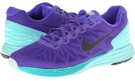 Hyper Grape/Hyper Turquoise/Hyper Jade/Black Nike Lunarglide 6 for Women (Size 6.5)