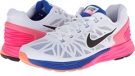 White/Hyper Pink/Hyper Cobalt/Black Nike Lunarglide 6 for Women (Size 10)