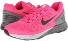 Hyper Pink/Pure Platinum/Cool Grey/Black Nike Lunarglide 6 for Women (Size 7.5)