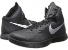 Black/Metallic Silver Nike Lunar Hyperquickness for Men (Size 14)