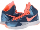 Space Blue/Wolf Grey/Riftblue/Bright Mango Nike Lunar Hyperquickness for Men (Size 12.5)