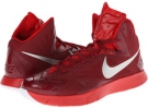 Team Red/University Red/Metallic Silver Nike Lunar Hyperquickness TB for Men (Size 9)