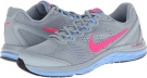 Light Magnet Grey/White/University Blue/Hyper Pink Nike Dual Fusion Run 3 for Women (Size 6)