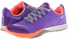 Hyper Grape/Bright Mango/Light Ash/Light Ash Grey Nike Lunar Cross Element for Women (Size 8)