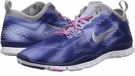 Deep Royal/Metallic Silver Nike Free 5.0 TR Fit Wash for Women (Size 6.5)