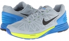 Light Magnet Grey/Photo Blue/Volt/Black Nike LunarGlide 6 for Men (Size 12.5)