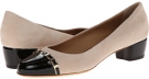 New Bisque Patent Salvatore Ferragamo Pim 30 for Women (Size 5.5)