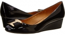 Nero Glass Flower Salvatore Ferragamo Ninna 40 for Women (Size 8.5)