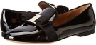 Nero Patent Salvatore Ferragamo Scotty for Women (Size 8.5)