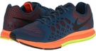 Space Blue/Hyper Crimson/Volt/Black Nike Zoom Pegasus 31 for Men (Size 14)