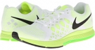 White/Black/Volt/Electric Green Nike Zoom Pegasus 31 for Men (Size 6.5)