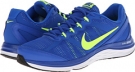 Hyper Cobalt/University Blue/White/Volt Nike Dual Fusion Run 3 for Men (Size 12.5)