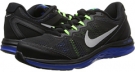 Black/Hyper Cobalt/Electric Green/Metallic Silver Nike Dual Fusion Run 3 for Men (Size 13)