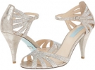 Champagne Fabric Blue by Betsey Johnson Sweet for Women (Size 9.5)