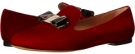 Rosso Velluto TV Salvatore Ferragamo Scotty T for Women (Size 10)