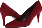 Scarlet Saffiano Calf Stuart Weitzman Pinot for Women (Size 6)