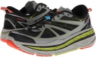 Grey/Lime/Red Hoka One One Stinson Lite for Men (Size 11.5)