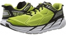 Lime/Black/White Hoka One One Clifton for Men (Size 9)