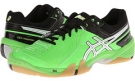 Neon Green/White/Black ASICS GEL-Domain 3 for Men (Size 14)