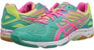 Atlantis/Knockout Pink/Sunny Lime ASICS GEL-Flashpoint 2 for Women (Size 8.5)